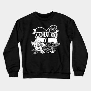 flowers heart Crewneck Sweatshirt